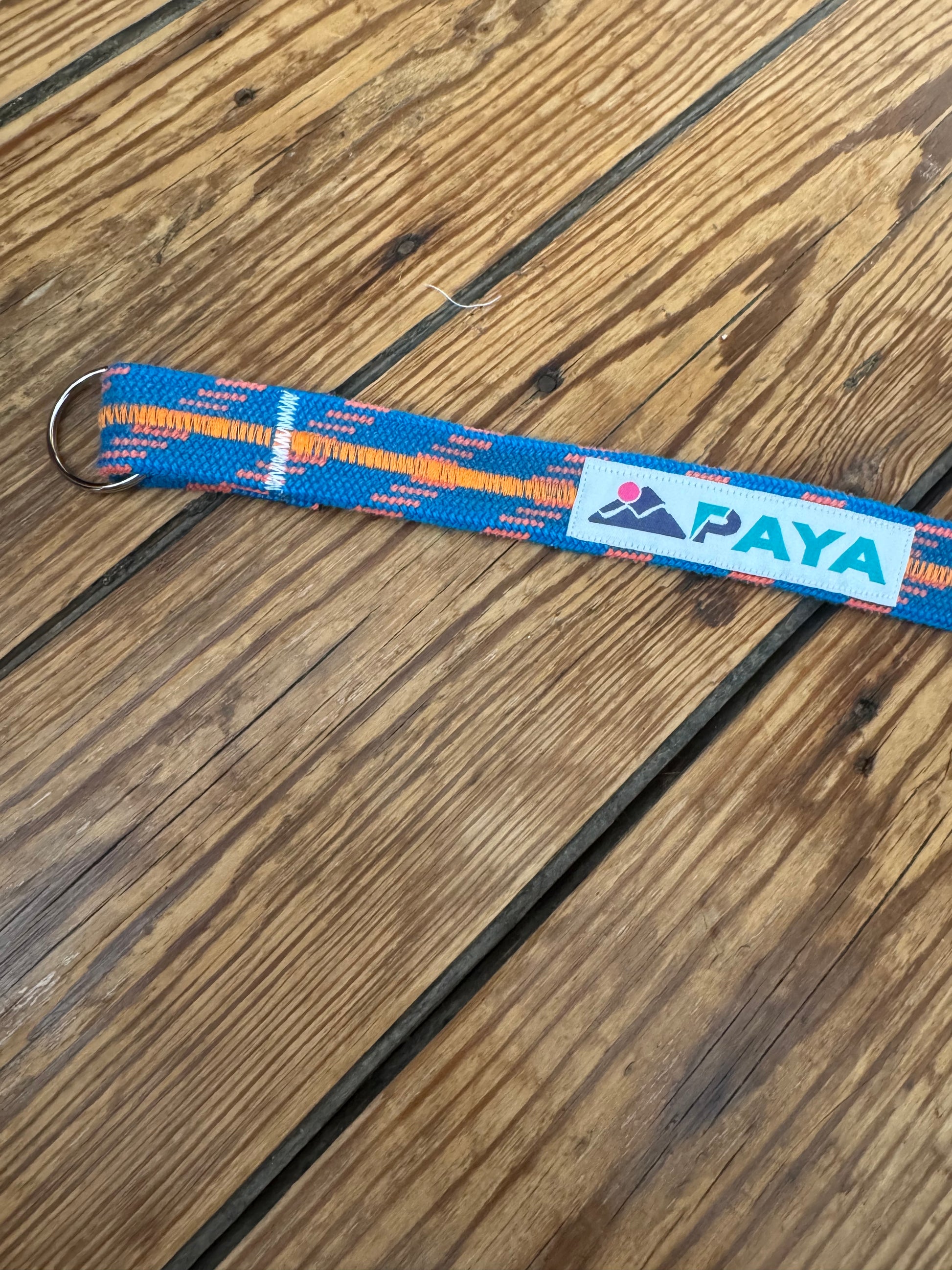 PAYA blue strap (orange thread)