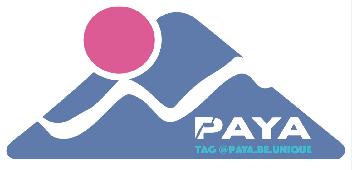 Sticker phosphorescent PAYA & be unique