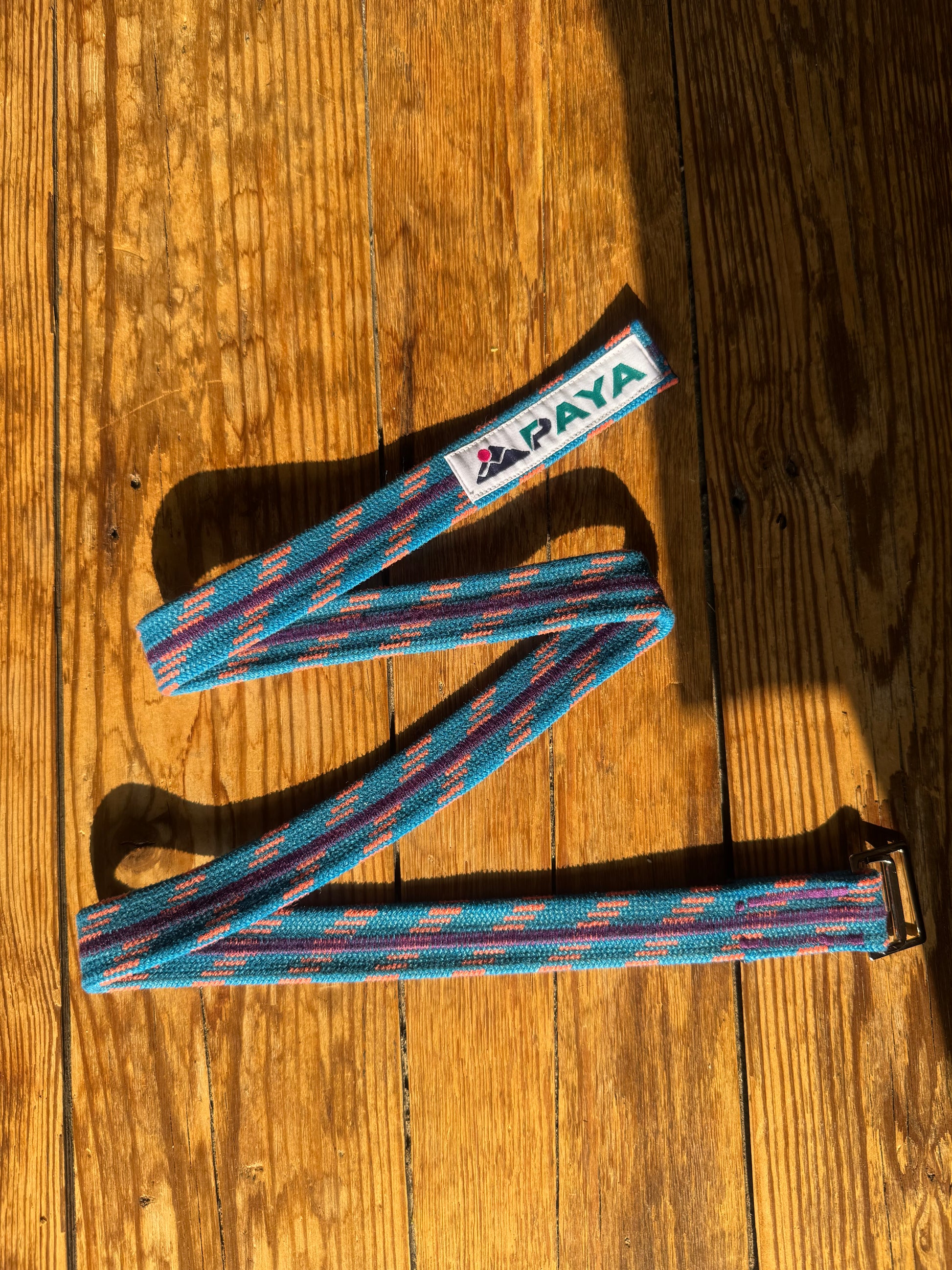 Ceinture PAYA bleu à motifs