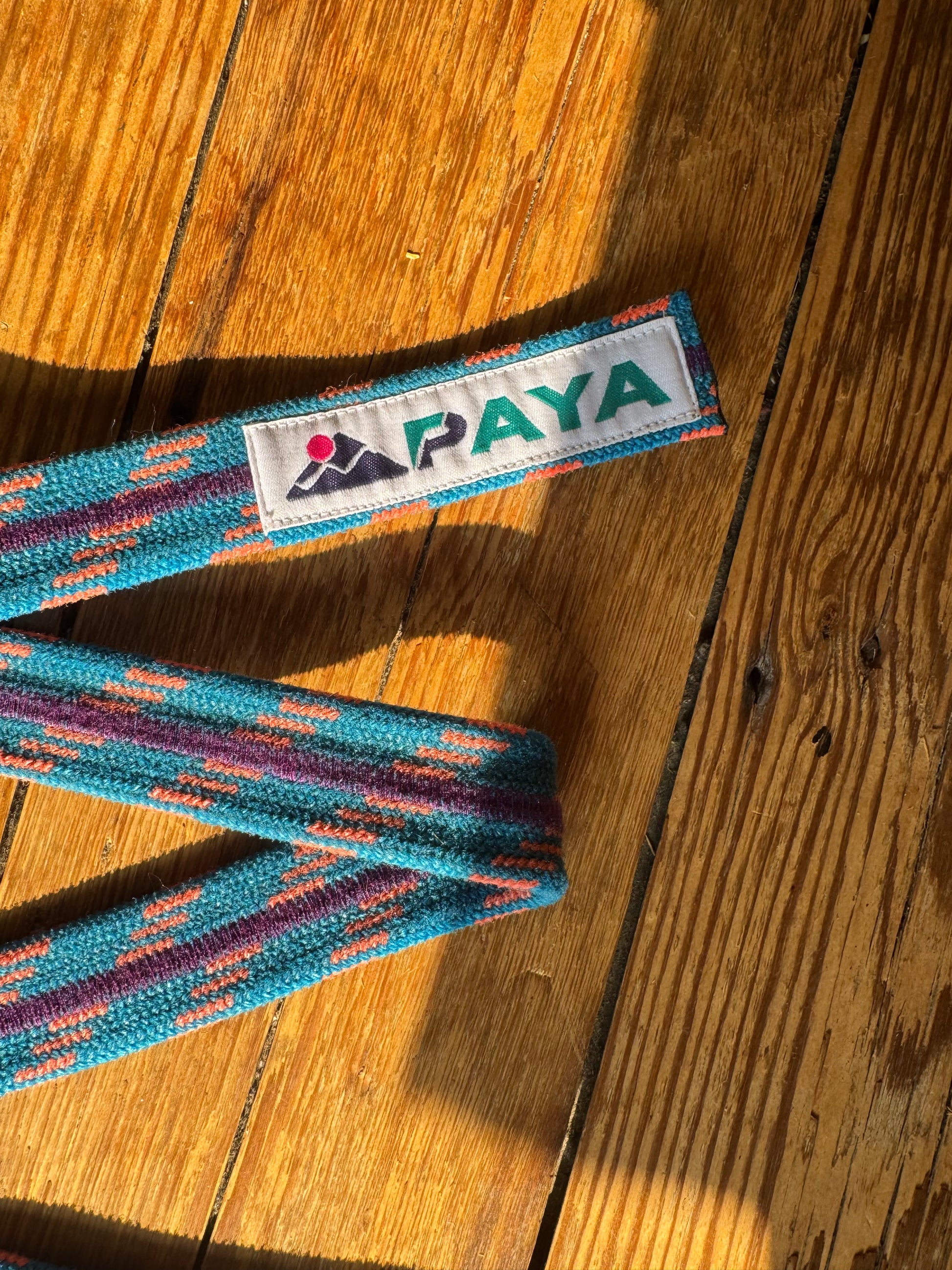 Ceinture PAYA bleu à motifs