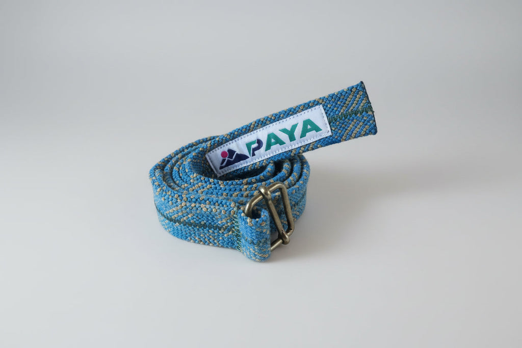 Ceinture PAYA bleu/jaune PAYA & be unique.