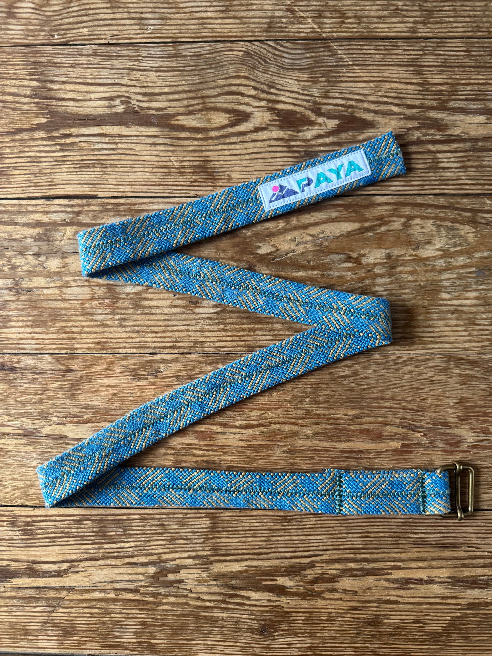 Ceinture PAYA bleu/jaune PAYA & be unique.