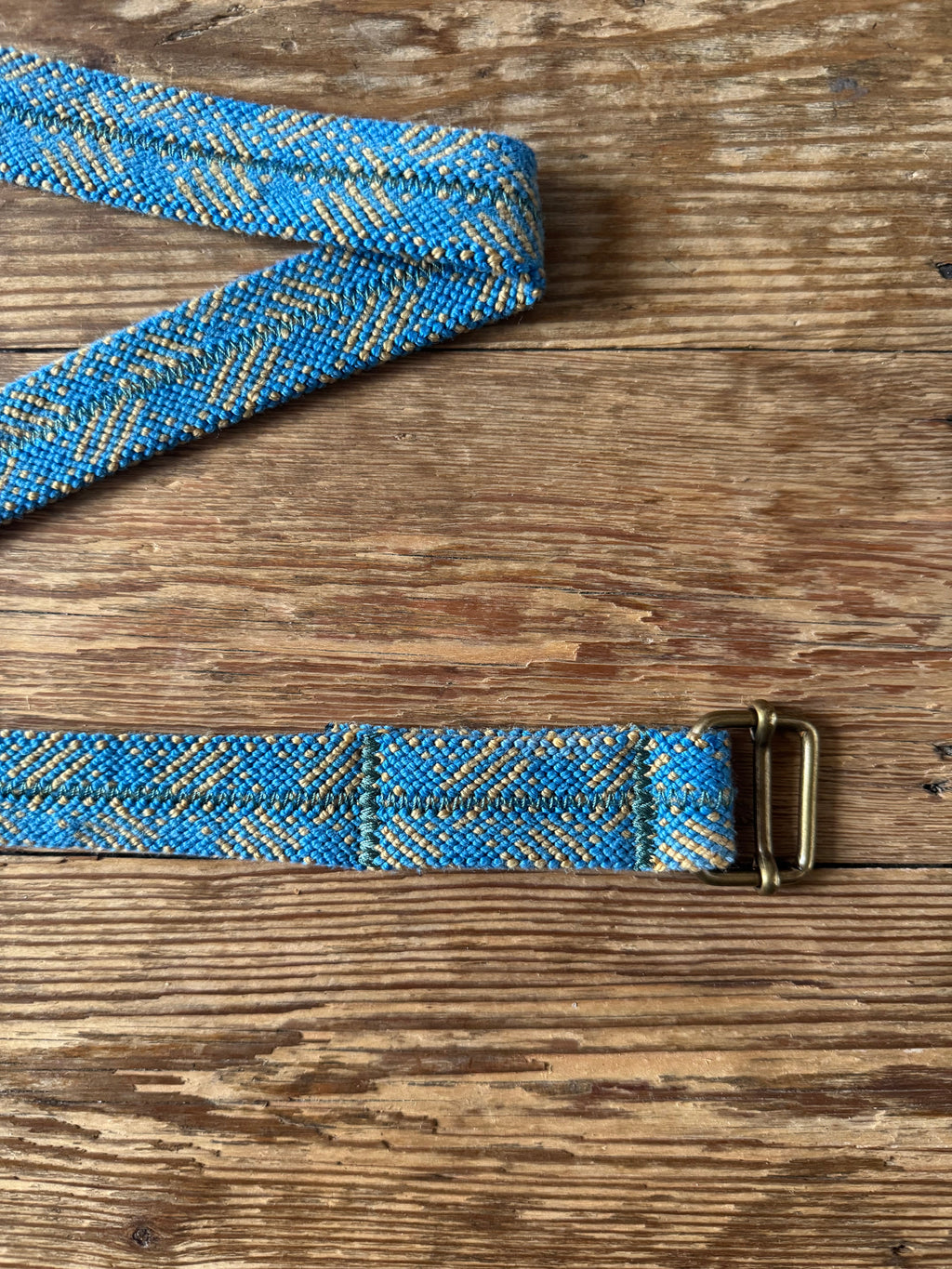 Ceinture PAYA bleu/jaune PAYA & be unique.