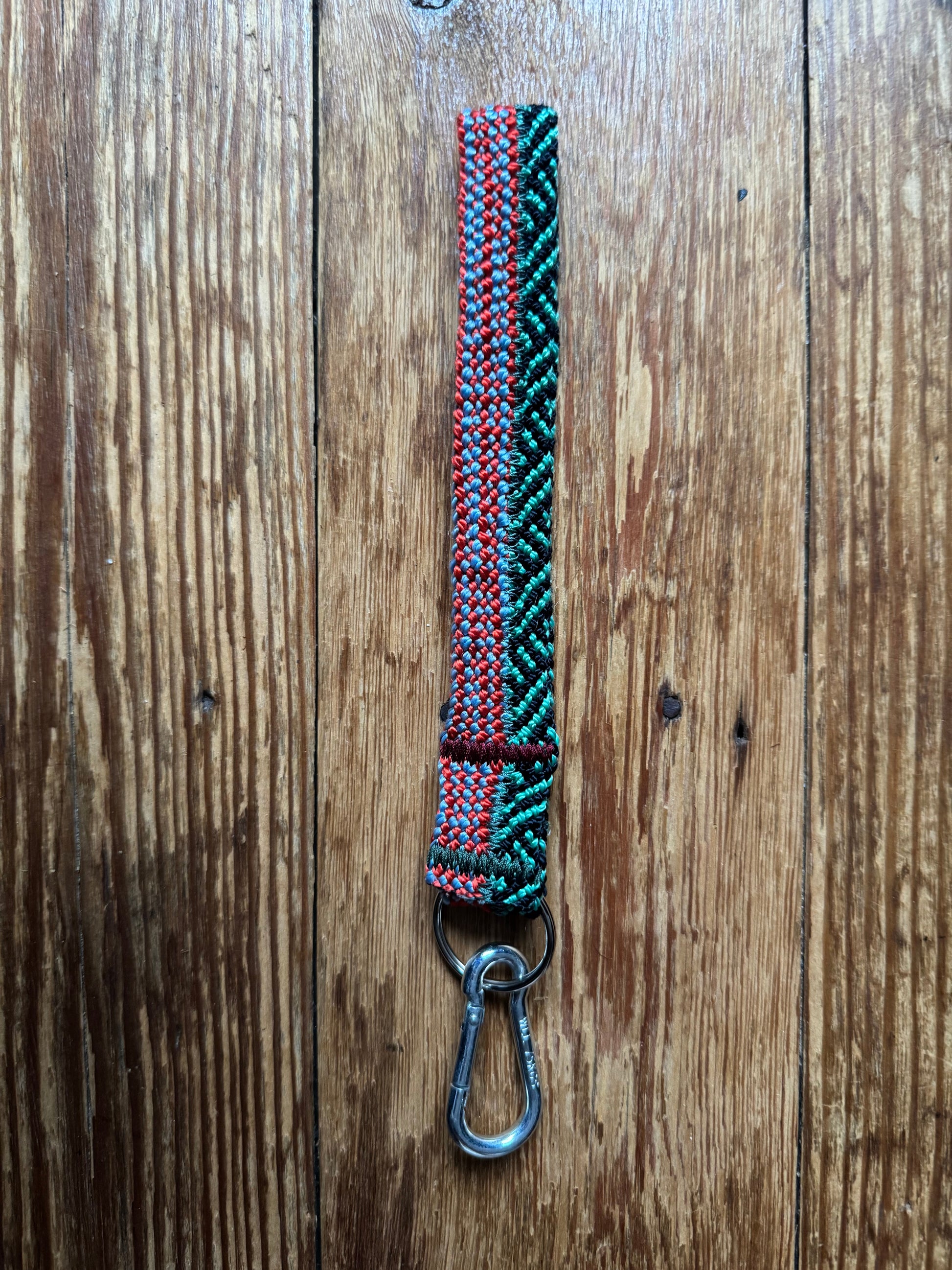 Porte-clés rouge/vert PAYA & be unique.