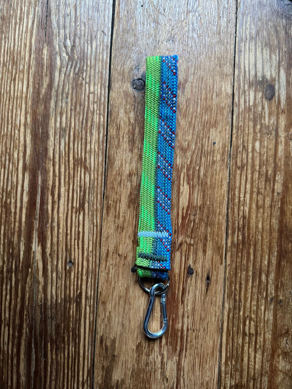 Porte-clés bleu/vert PAYA & be unique.