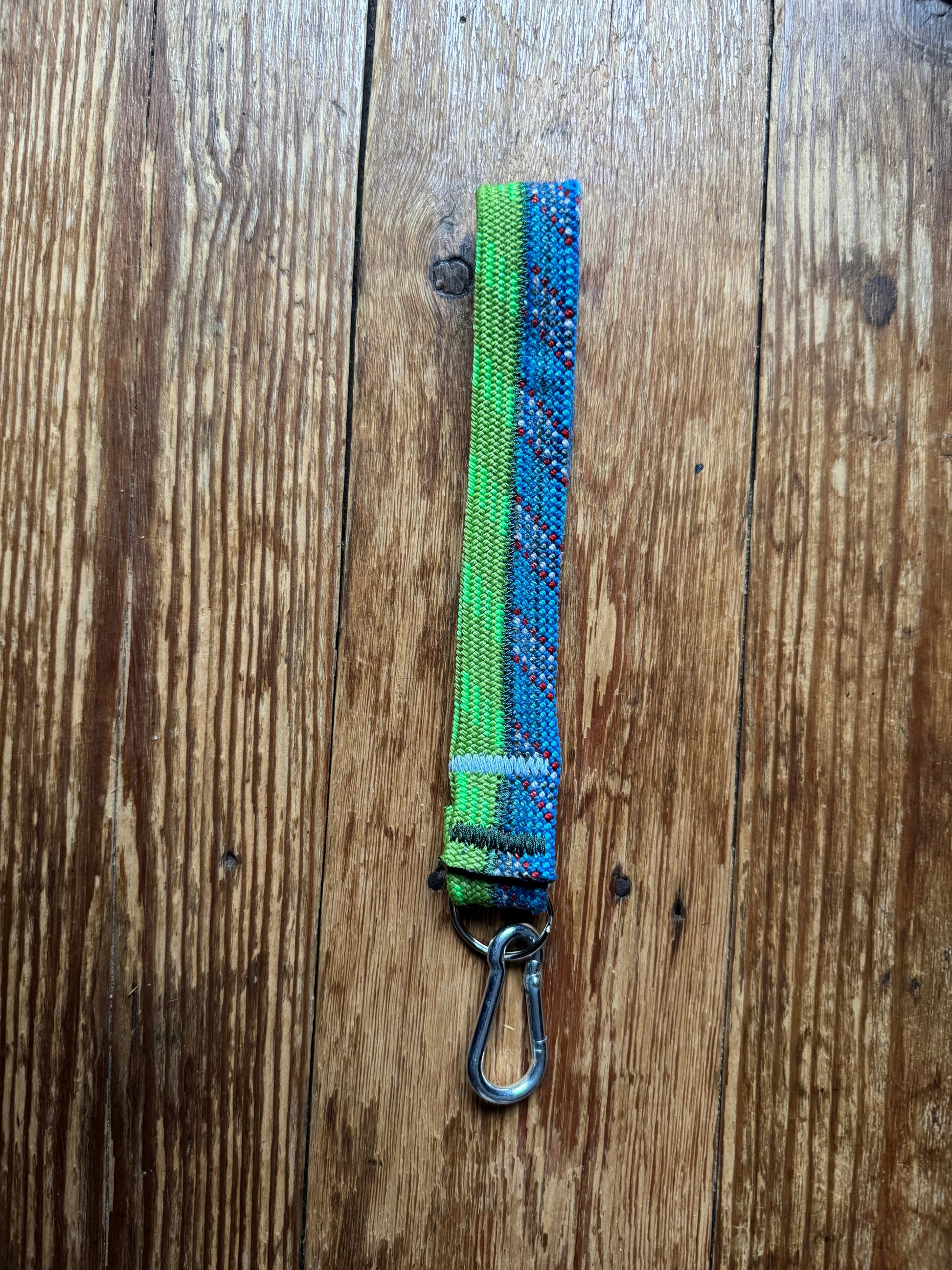 Porte-clés bleu/vert PAYA & be unique.