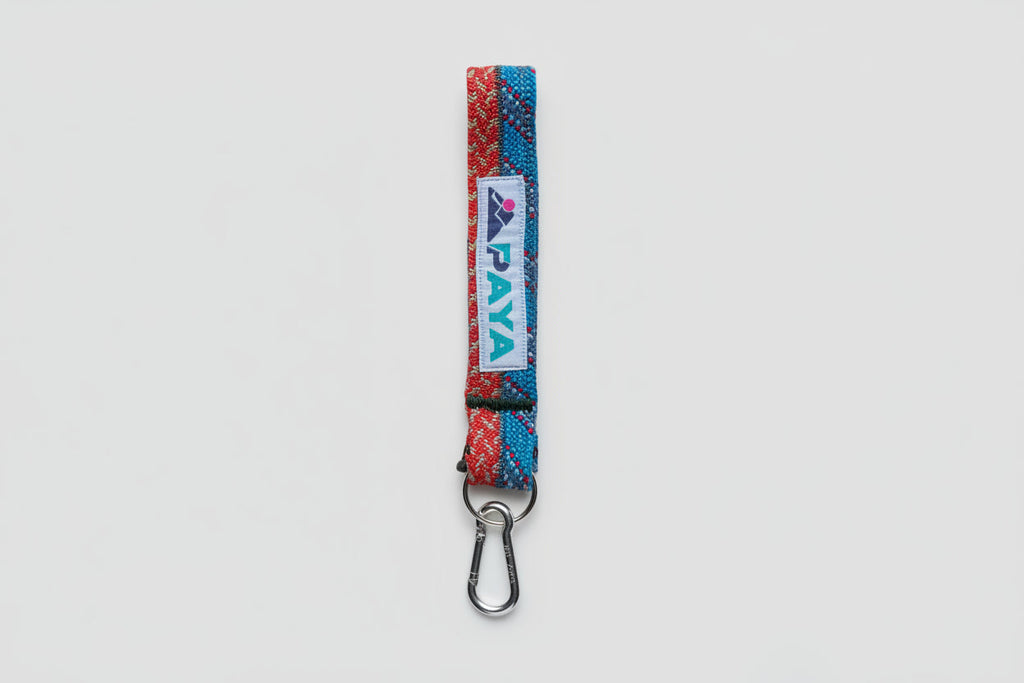 Porte-clés rouge /bleu PAYA & be unique.