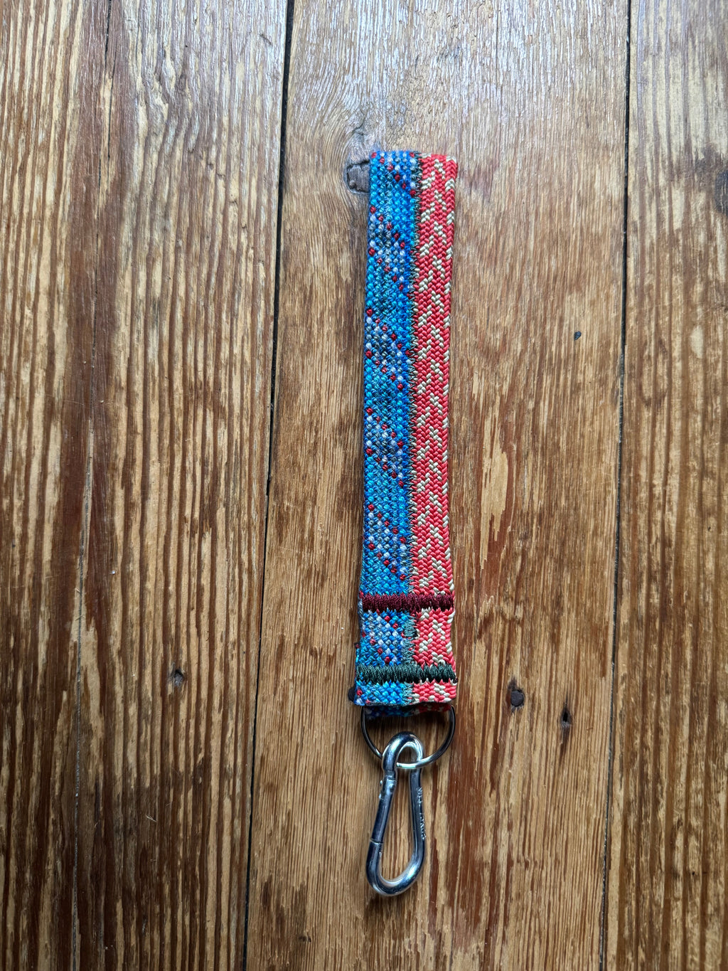 Porte-clés rouge /bleu PAYA & be unique.