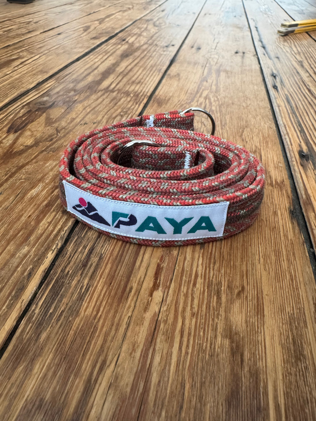 Sangle PAYA beige/ rouge-orange