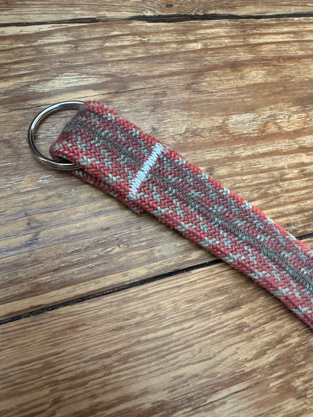 Sangle PAYA beige/ rouge-orange